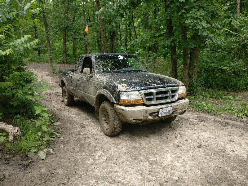 Illustration for article titled After the Most Hardcore Offroading I've Ever Done, my Ranger now has a Name!